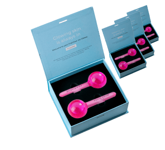 4 Pairs Of Pink Ice Globes ($17.49/each)